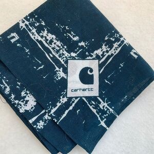 CARHARTT “WORK STRONG” NAVY BLUE COTTON BANDANA WORK WEAR NWT